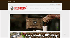 Desktop Screenshot of kopiberontoseno.com